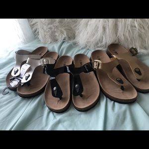 Three Pairs Of Brand New Sandals